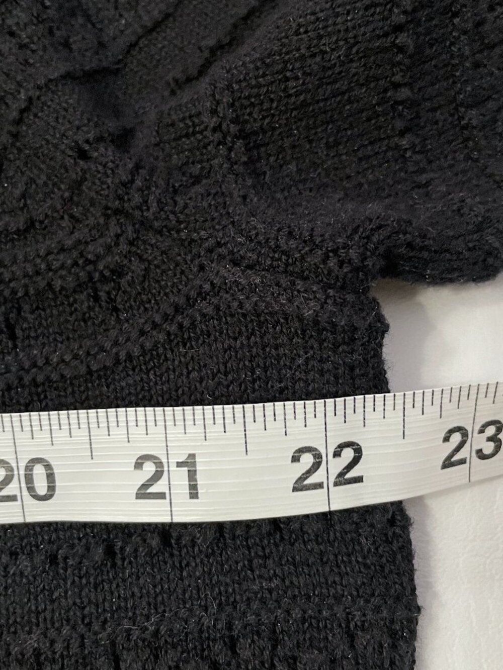 Draper James Sweater Short Sleeve Women's XXL Black Puff Sleeve Knit Top Buttons - Picture 9 of 13